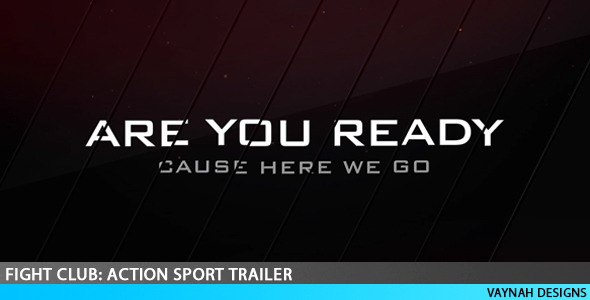 VideoHive Fight Club Action Sport Trailer 2600493 VideoHive Fight Club Action Sport Trailer 2600493