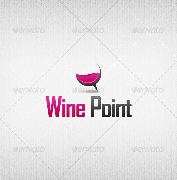 Whine Point Logo - Food Logo Templates