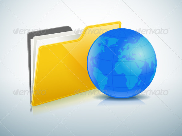 Global Sharing Concept - Communications Technology