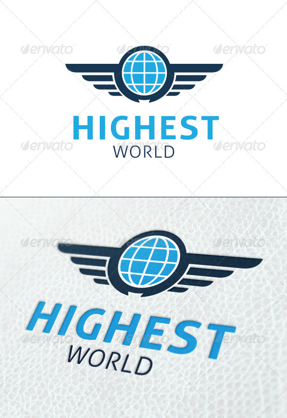 Highest World - Symbols Logo Templates