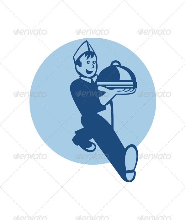 GraphicRiver Waiter Cook Chef Baker Serving Food 2606232 GraphicRiver Waiter Cook Chef Baker Serving Food 2606232