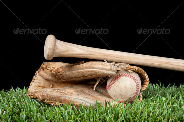 Baseball equipment - Stock Photo - Images