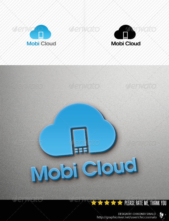 Mobi Cloud Template - Abstract Logo Templates