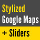 Stylized Google Maps + Image Slider - CodeCanyon Item for Sale