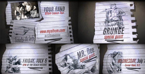 VideoHive Quick Sketch Album Promo 2622356 VideoHive Quick Sketch Album Promo 2622356