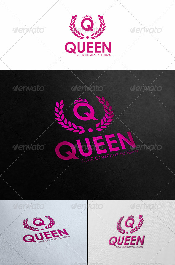 Queen - Fashion Logo Template - Letters Logo Templates