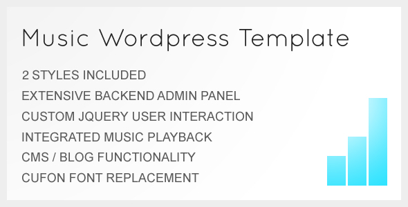 ThemeForest Music Wordpress Template For Musicians Artists 91767 ThemeForest Music Wordpress Template For Musicians Artists 91767