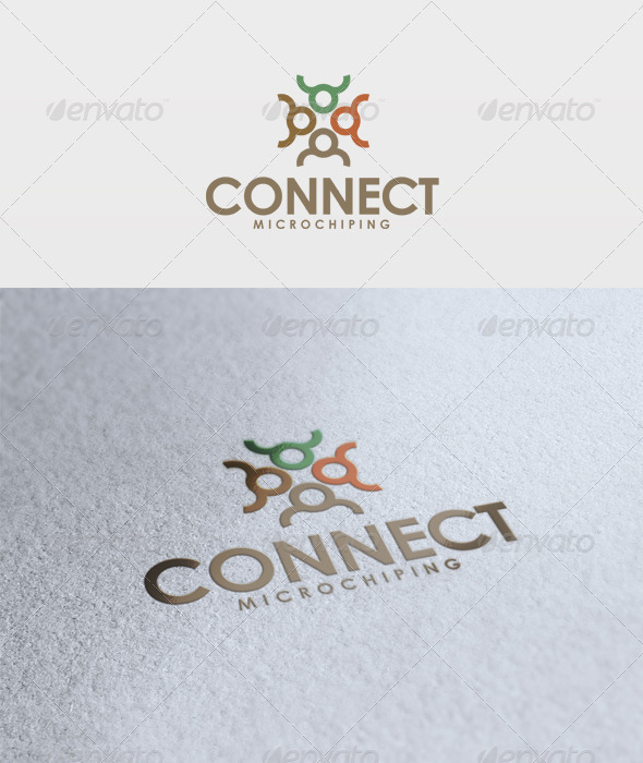 Connect Logo - Vector Abstract