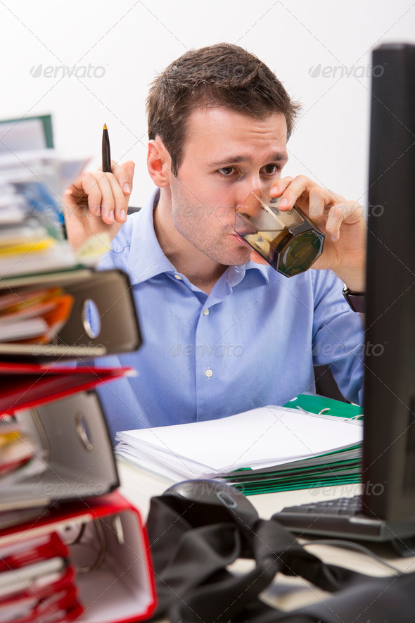 Confident Accountant At Work Stock Image Everypixel