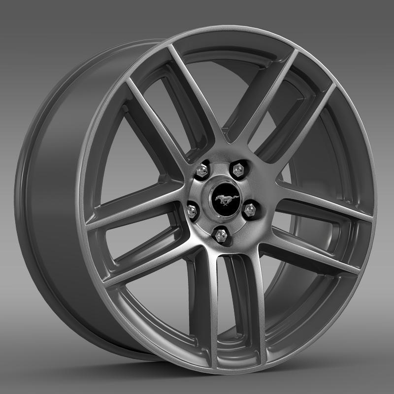 Ford Mustang Boss 302 2013 rim - 3DOcean Item for Sale