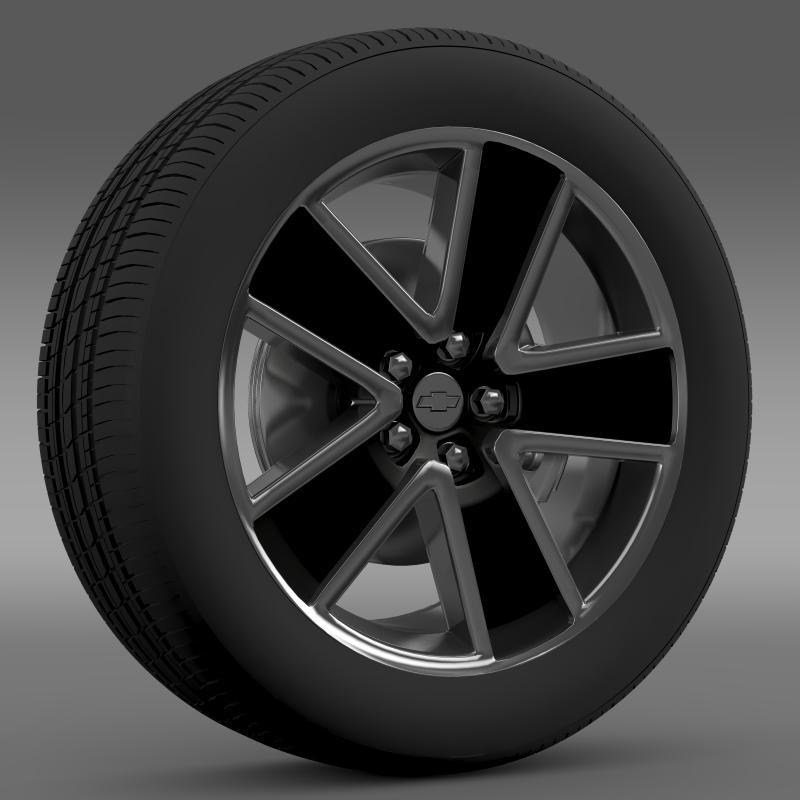 Chevrolet Camaro Convertible 2007 wheel - 3DOcean Item for Sale