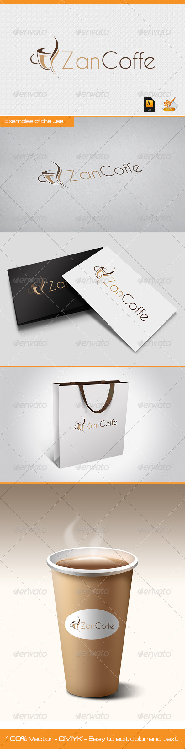 GraphicRiver Zan Coffe Logo Template 2634828 GraphicRiver Zan Coffe Logo Template 2634828