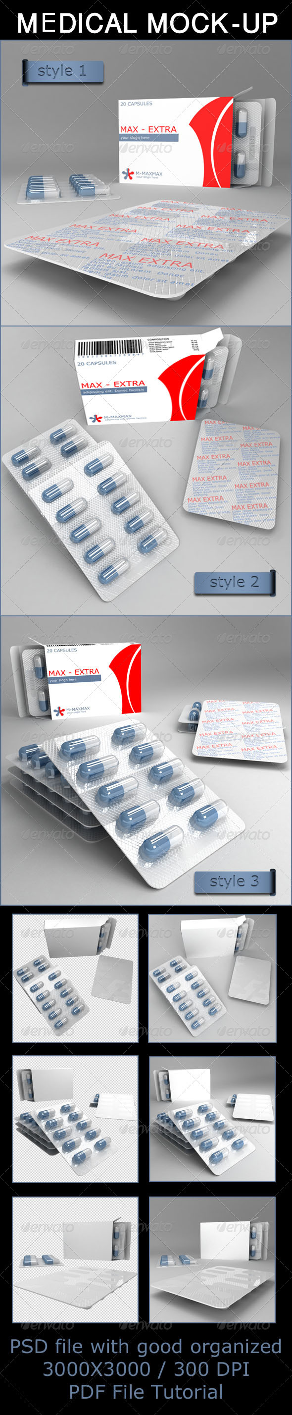 GraphicRiver Medical Mock-up 2648742 GraphicRiver Medical Mock-up 2648742