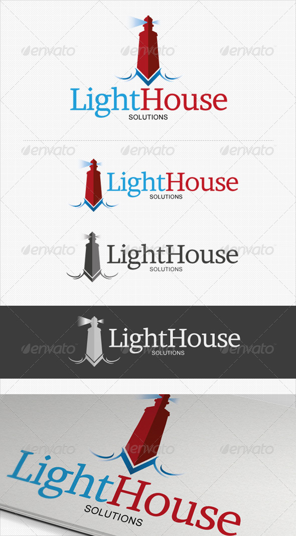 LightHouse Business Solutions logo - Symbols Logo Templates