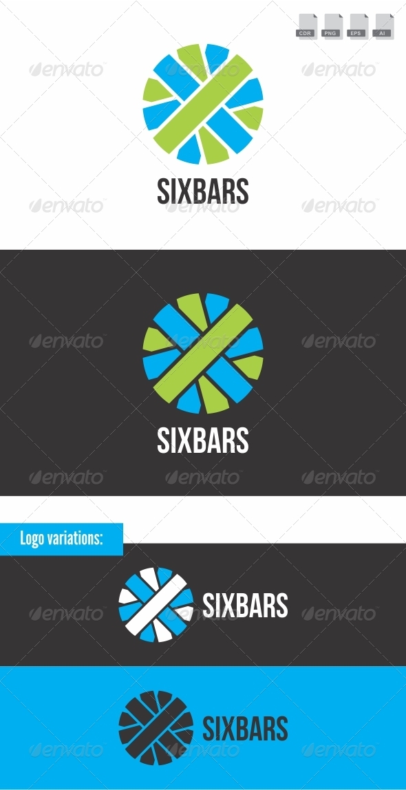 Sixbars - Objects Logo Templates