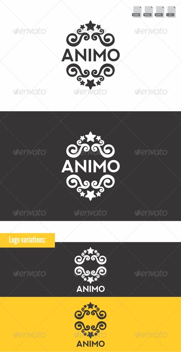 Animo - Crest Logo - Crests Logo Templates