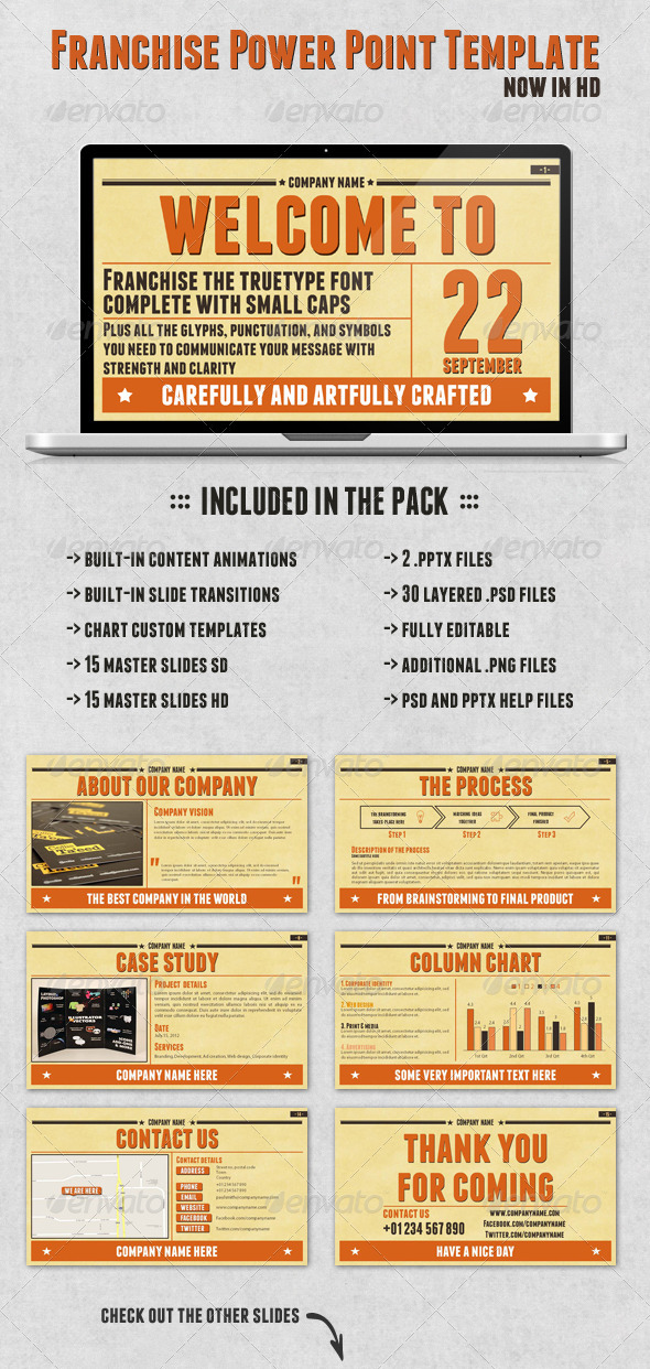 GraphicRiver Franchise Power Point Presentation 592953 GraphicRiver Franchise Power Point Presentation 592953