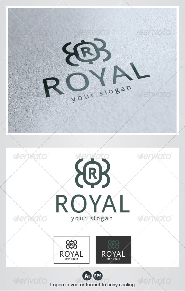 Royal logo - Crests Logo Templates