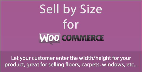 Sell Products by Size for WooCommerce - CodeCanyon Item for Sale