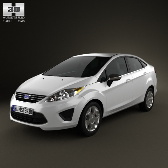 3DOcean Ford Fiesta Sedan 2012 2672686 3DOcean Ford Fiesta Sedan 2012 2672686