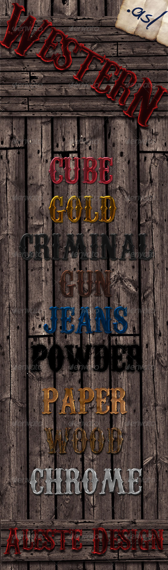 GraphicRiver 10 Western Styles 2683890 GraphicRiver 10 Western Styles 2683890