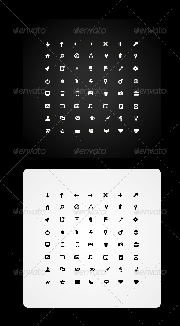 56 Icon Set - Web Icons