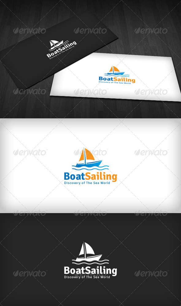 Boat Sailing Logo - Nature Logo Templates