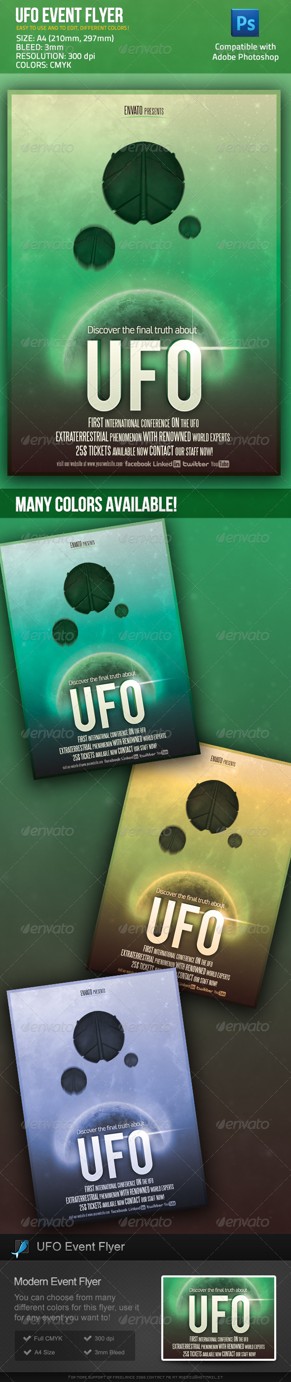 GraphicRiver UFO Event Sci Fi Movie Poster Flyer 2703524 GraphicRiver UFO Event Sci Fi Movie Poster Flyer 2703524