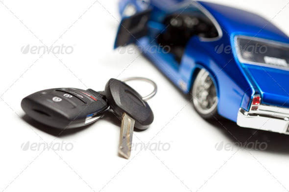 Car Key and Sports Car Realised by Andy Dean Photog