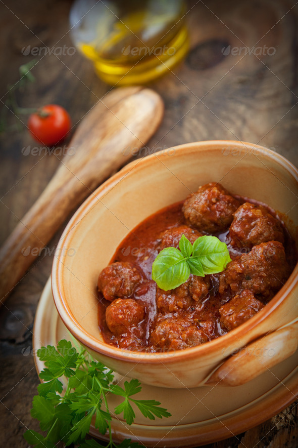 Meat balls - Stock Photo - Images
