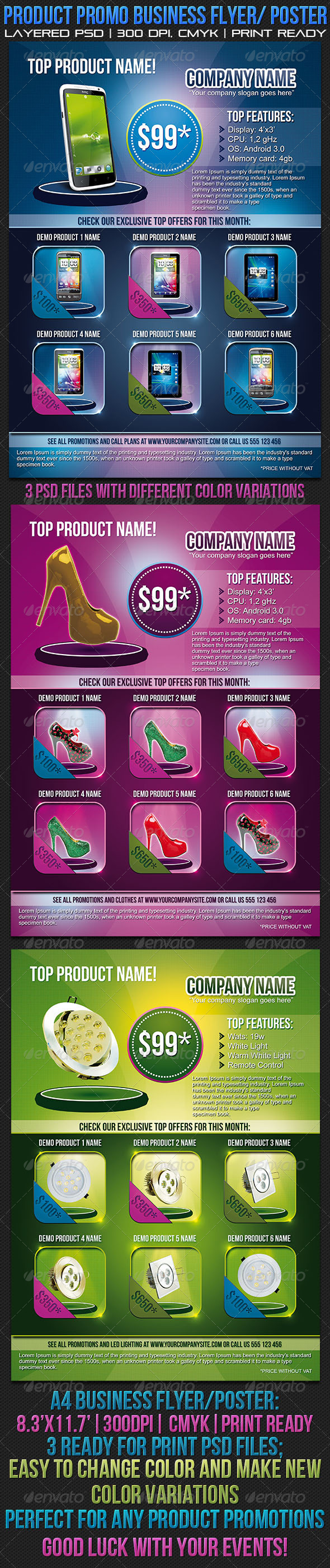 GraphicRiver Product Promo Business Flyer Poster 2714464 GraphicRiver Product Promo Business Flyer Poster 2714464