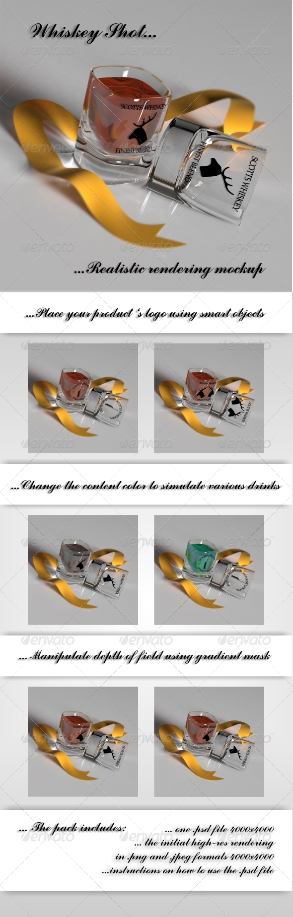 GraphicRiver Spirit Shot Rendering 2698837 GraphicRiver Spirit Shot Rendering 2698837