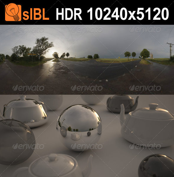 HDR 060 Road Dawn sIBL - 3DOcean Item for Sale