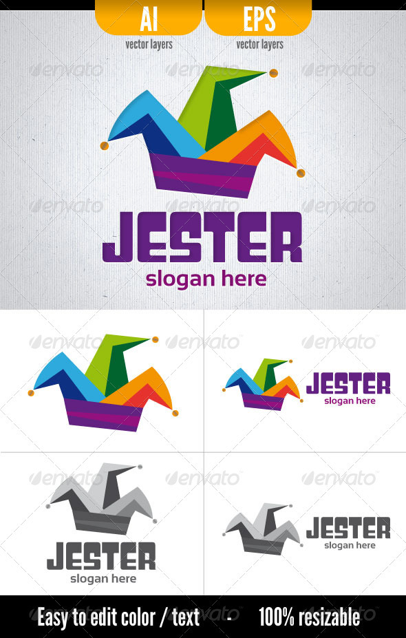 Jester - Objects Logo Templates