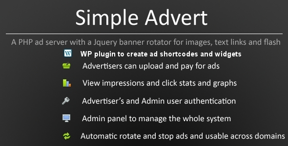 Simple Advert - CodeCanyon Item for Sale