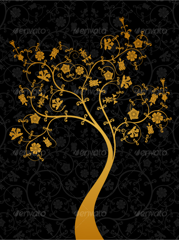 GraphicRiver Abstract floral background 98693 GraphicRiver Abstract floral background 98693