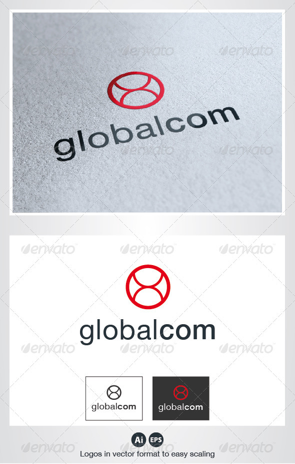 Global Com Logo - Symbols Logo Templates