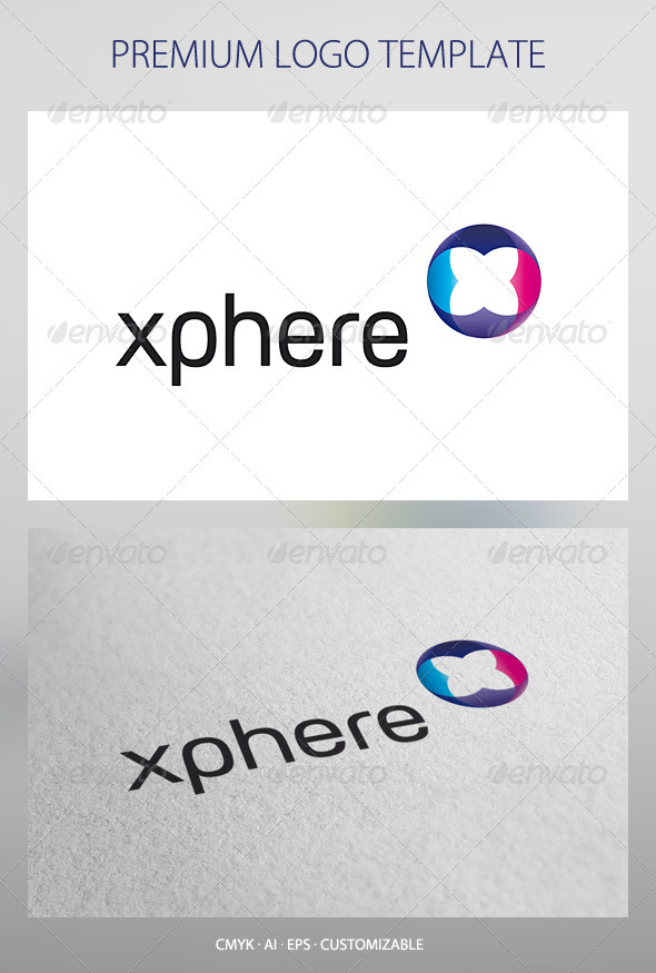 Xphere Logo Template - Abstract Logo Templates