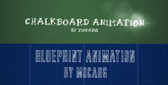 VideoHive Chalkboard and Blueprint Presentation 2742665 VideoHive Chalkboard and Blueprint Presentation 2742665