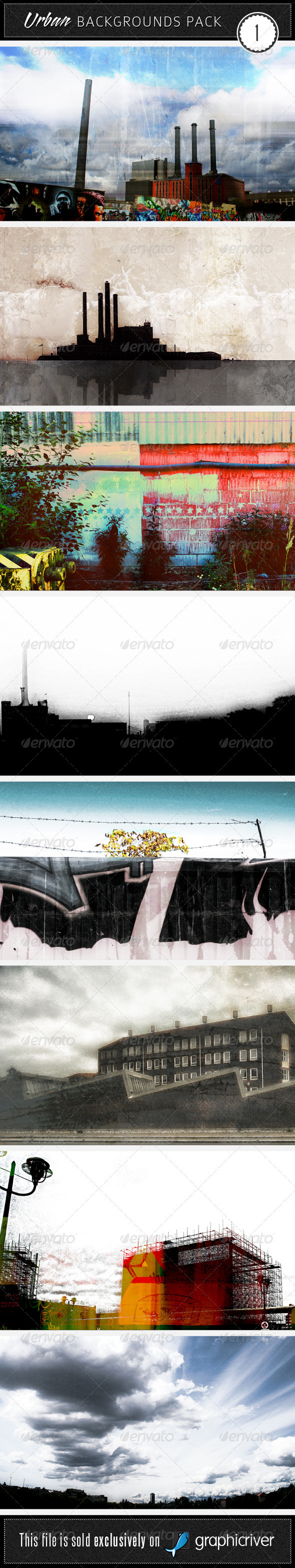 Urban Backgrounds Pack 1 - Urban Backgrounds