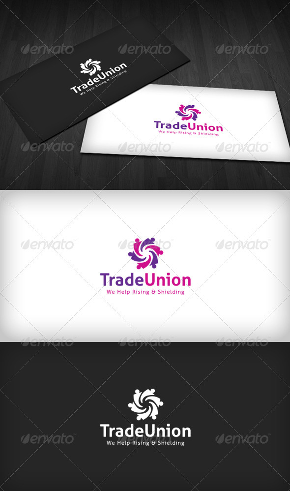 Trade Union Logo - Humans Logo Templates