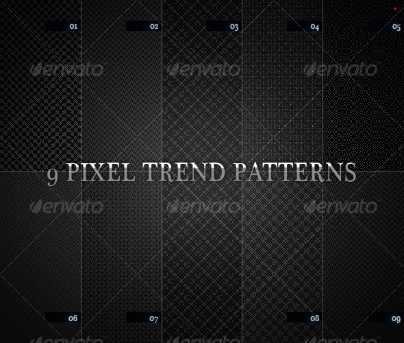 9 pixel trend pattern - Miscellaneous Textures / Fills / Patterns