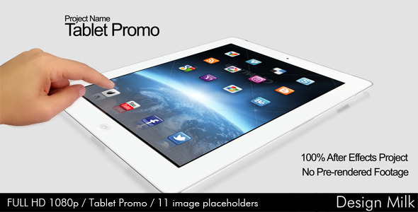 After Effects Project - VideoHive Tablet Promo 2732155 After Effects Project - VideoHive Tablet Promo 2732155