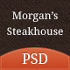 Morgan&#x27;s Steakhouse - ThemeForest Item for Sale