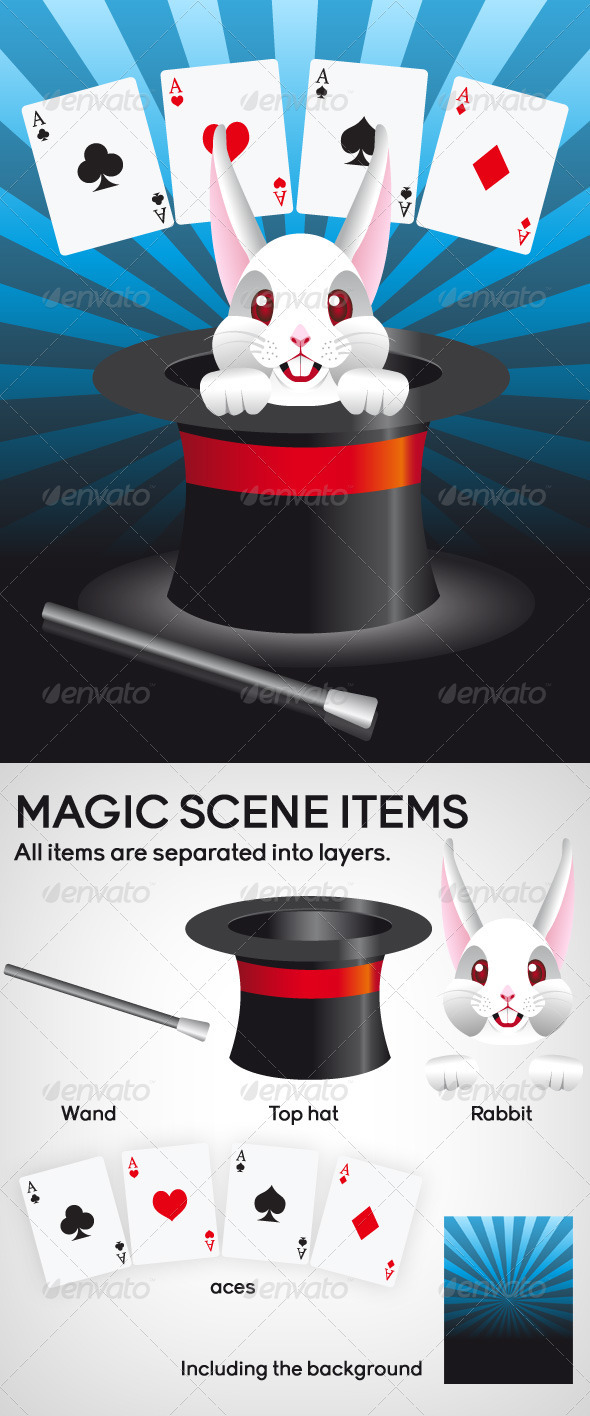 Magic Scene - Miscellaneous Vectors