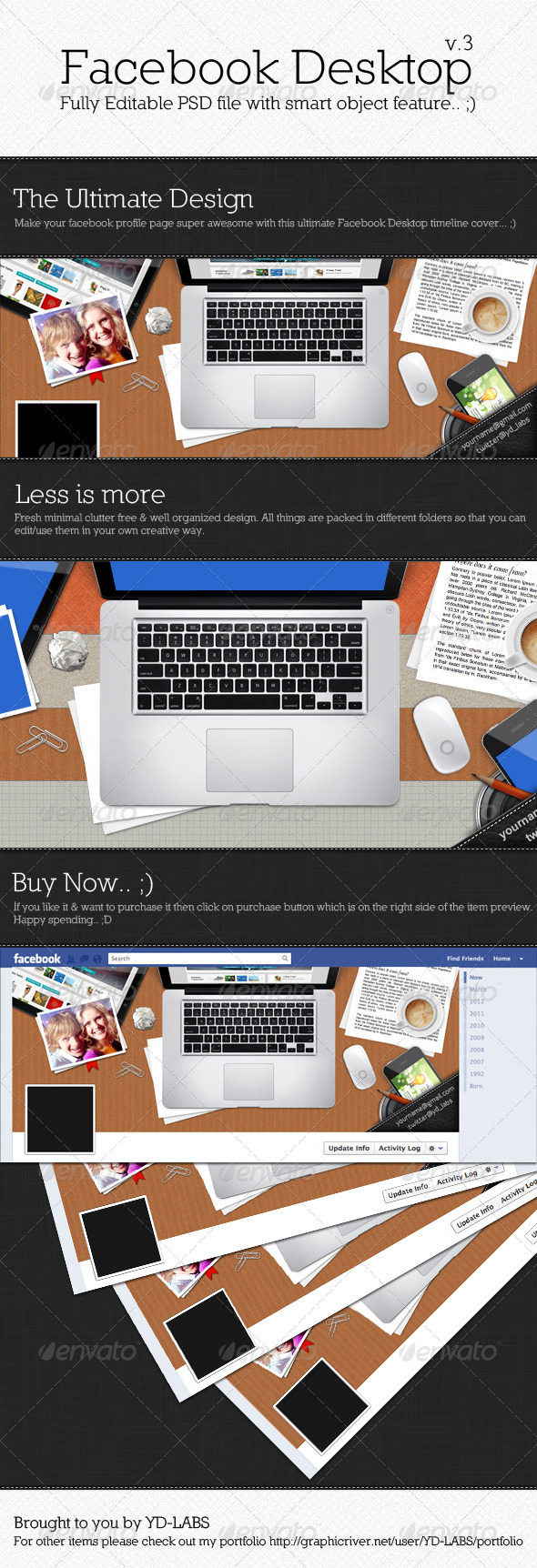 Facebook Desktop V3 - Facebook Timeline Covers Social Media