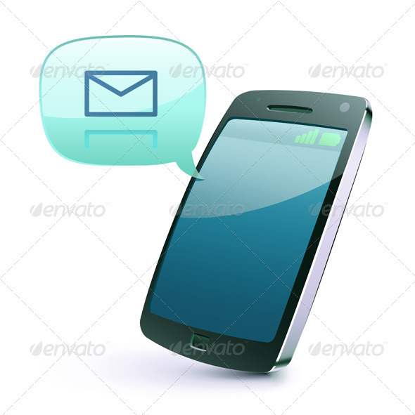 Cellphone icon - Communications Technology