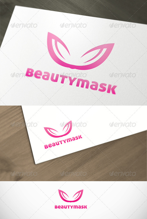 BeautyMask Fashion and Spa Premium Logo Template - Objects Logo Templates