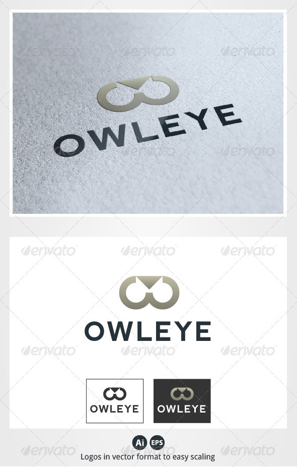 Owl Eye Logo - Animals Logo Templates