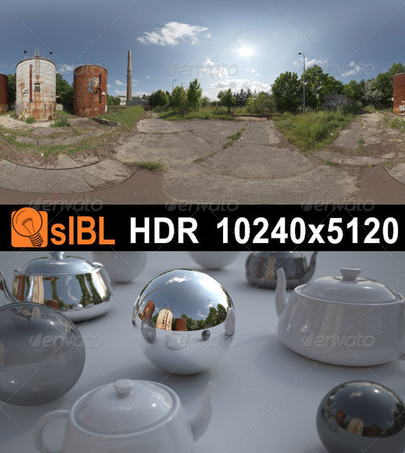 HDR 044 Silos - 3DOcean Item for Sale